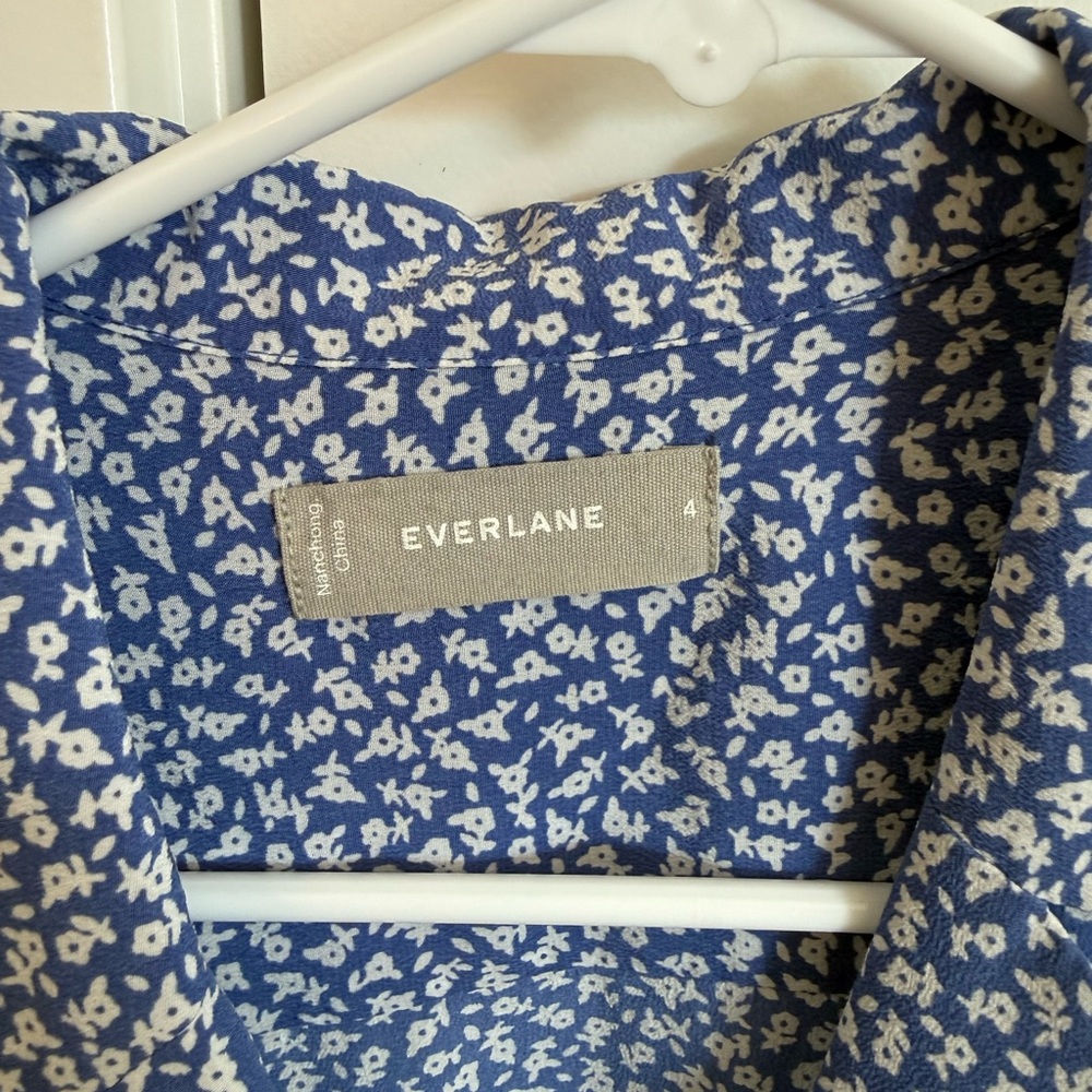 Everlane Floral Button Down Shirt - Picture 4 of 8
